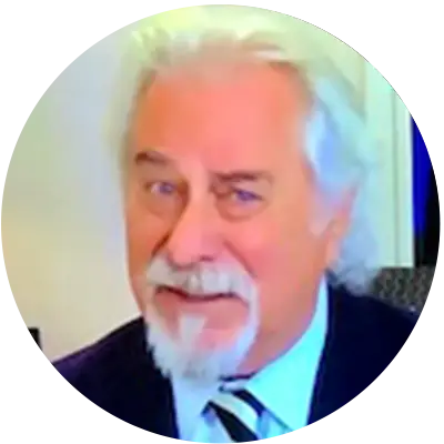 a man with white hair and beard