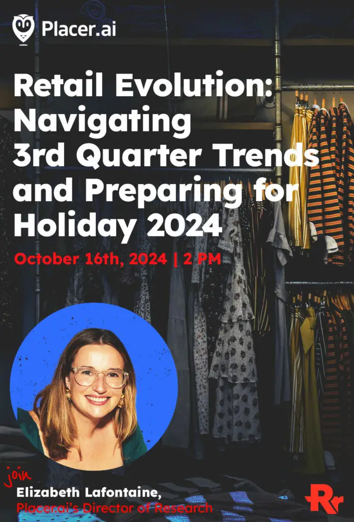 Webinar Registration Placer.ai 1 a woman in a store