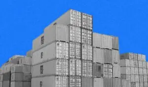 Image of shipping containers