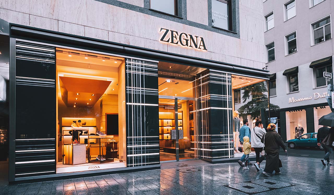 Zegna storefront