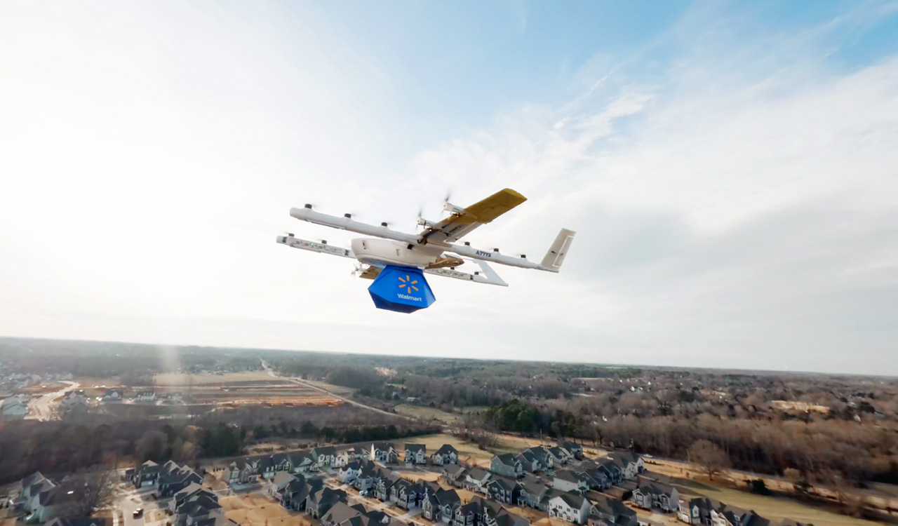 walmart drone