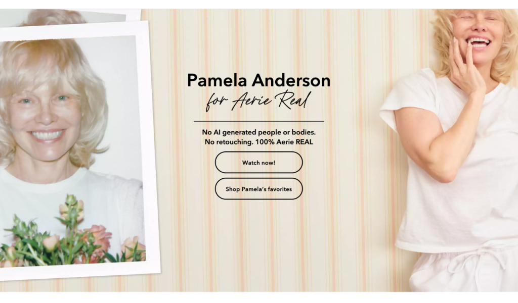 Aerie and Pamela Anderson 2 Aerie and Pamela Anderson